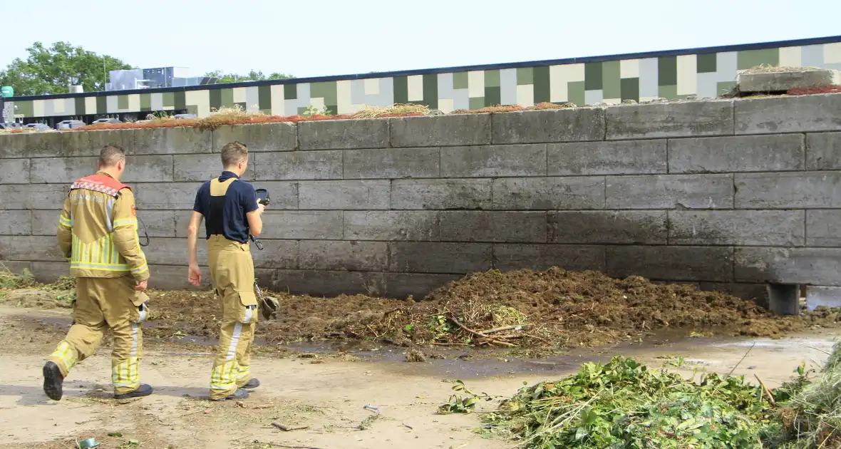 Buitenbrand veroorzaakt door hooibroei - Foto 3