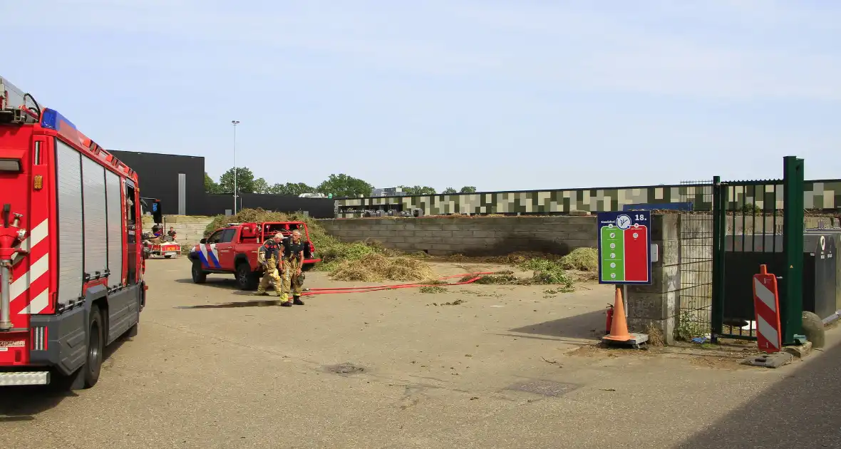 Buitenbrand veroorzaakt door hooibroei - Foto 4