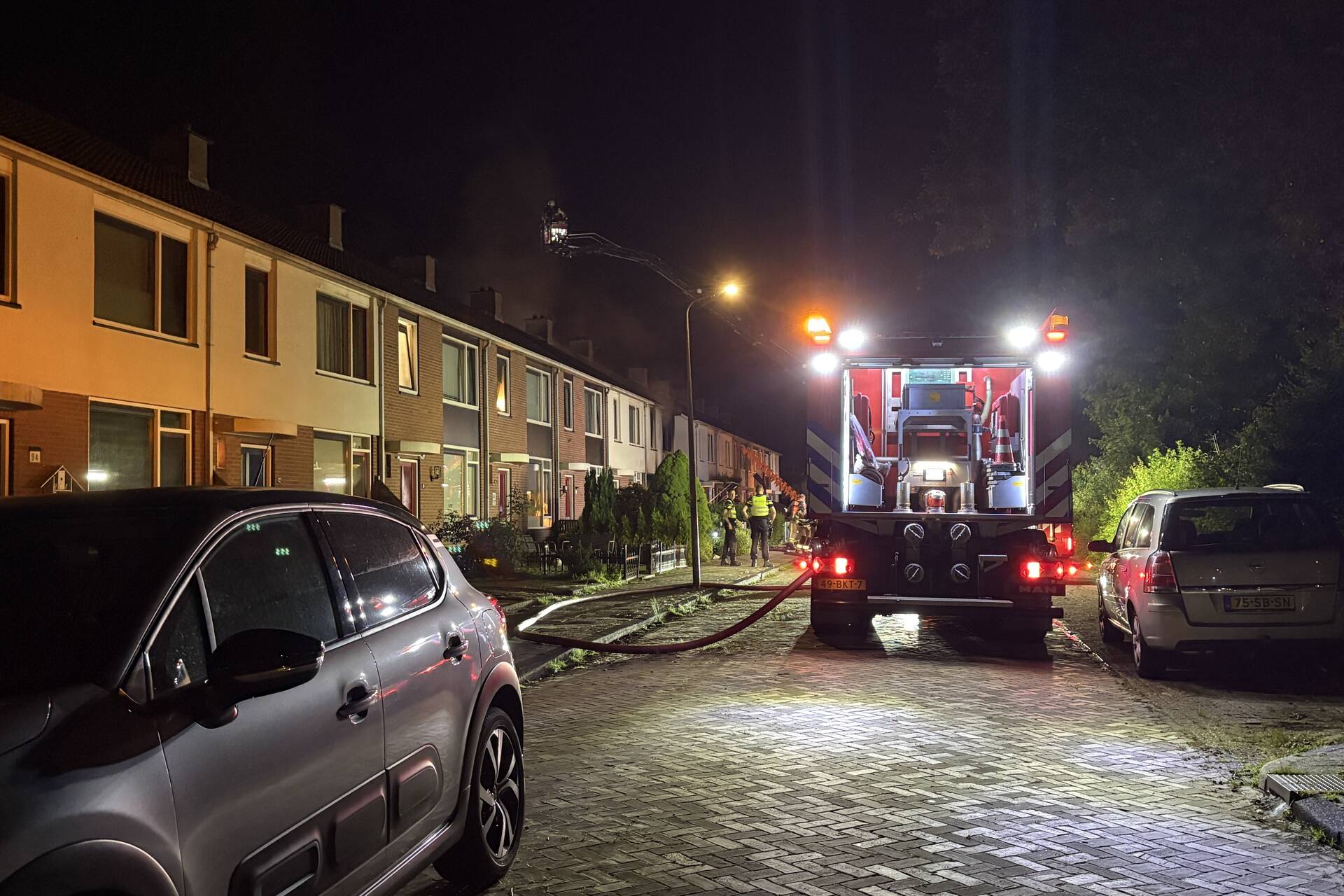 Woning uitgebrand in Hoogeveen
