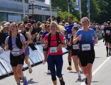 Vele deelnemers bij de Marathon van Groningen