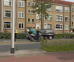 Motorongeval leidt tot ziekenhuisopname