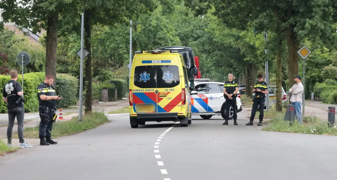 Ongeval met motorscooter en auto leidt tot doorrijden