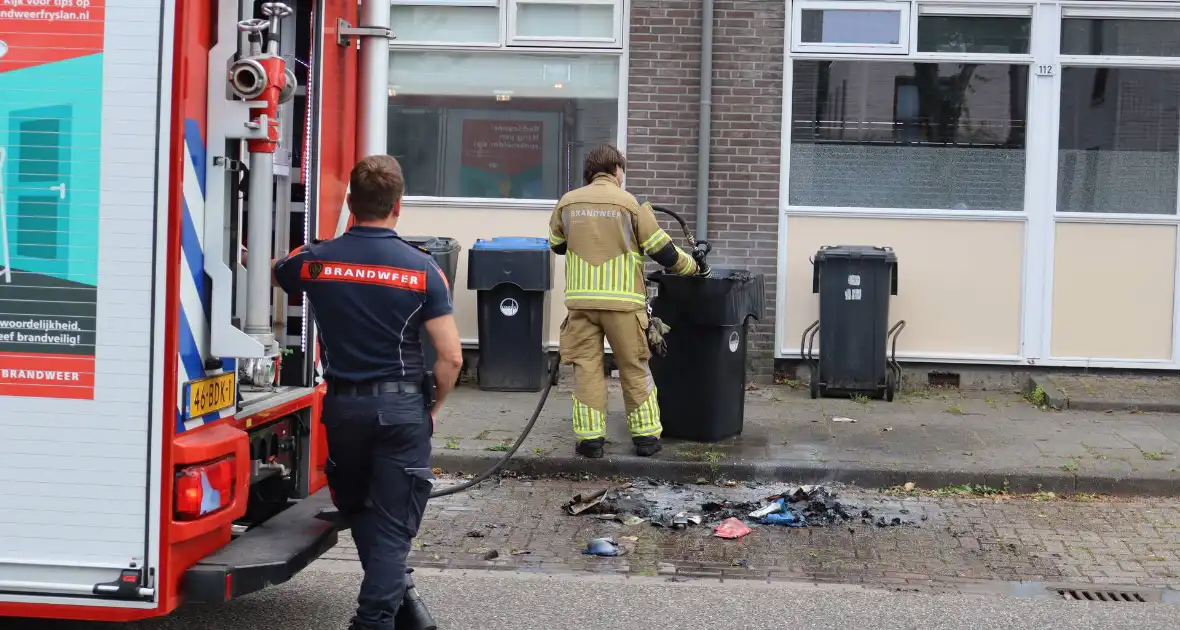 Containerbrand vergt inzet van brandweer - Foto 4