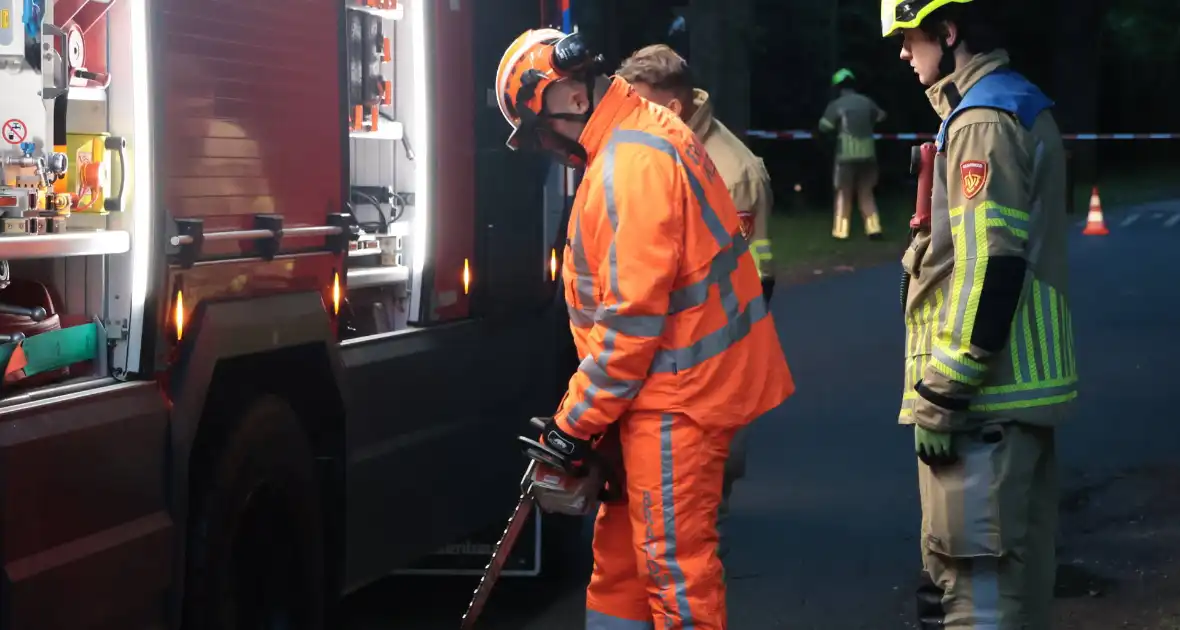 Boom valt op geparkeerde auto - Foto 2