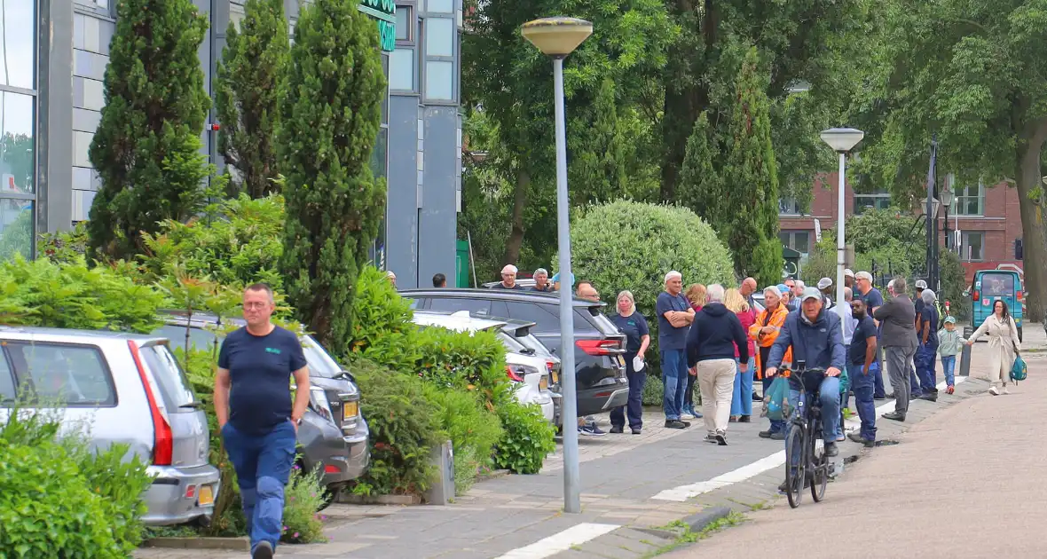 Brand in bedrijf door elektrische pompwagen - Foto 3