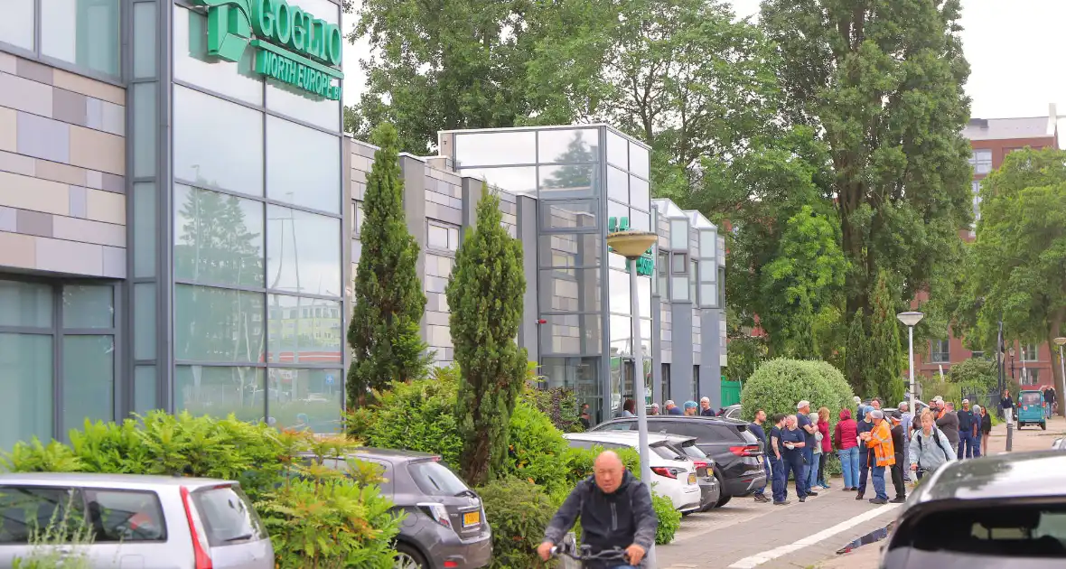 Brand in bedrijf door elektrische pompwagen - Foto 4
