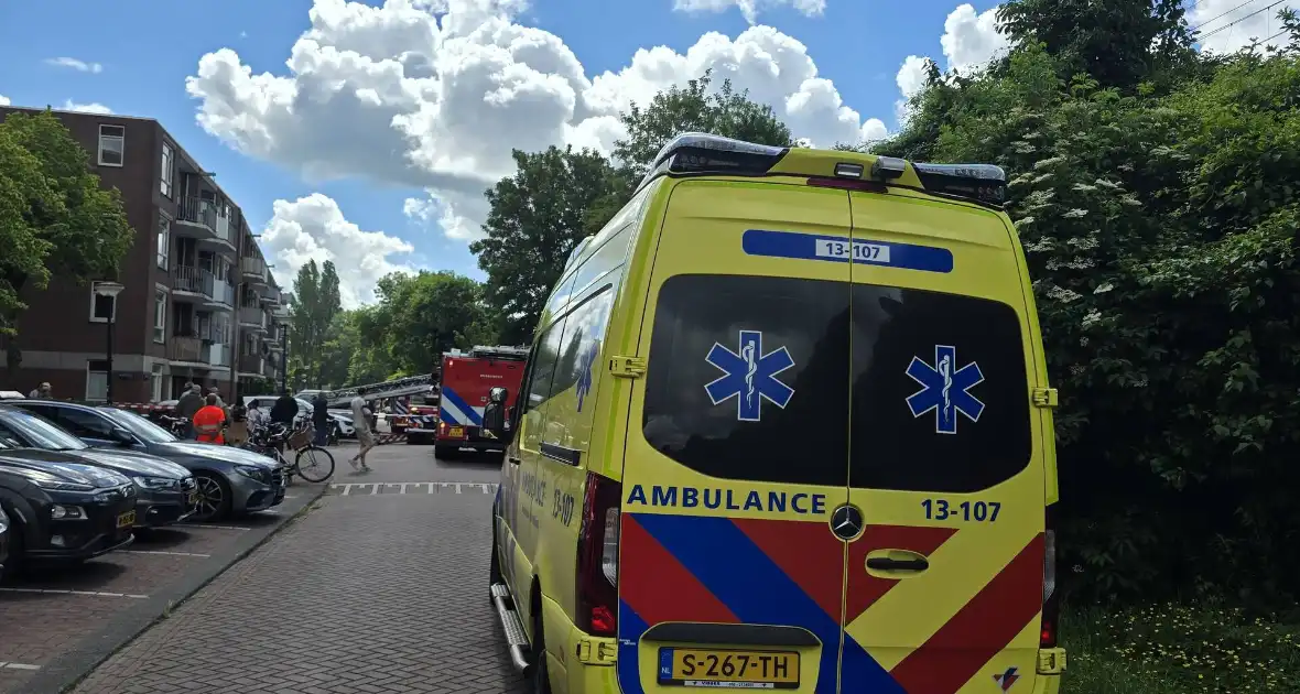 Woningbrand zonder gewonden in Amsterdam