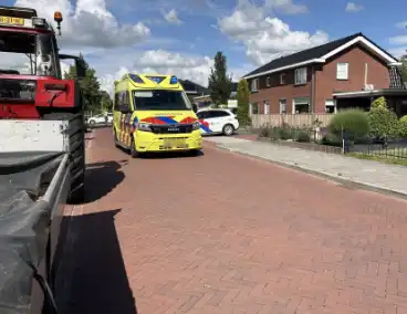 Ernstige aanrijding op kruising met fietser betrokken