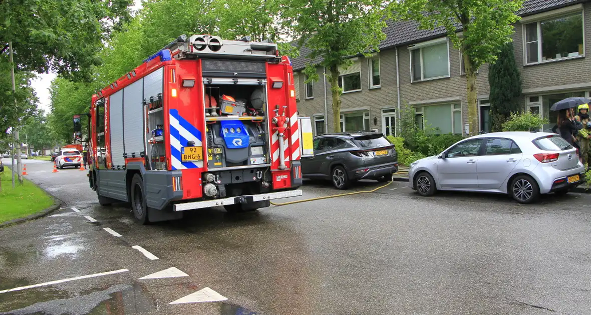Brand veroorzaakt kortsluiting in meterkast