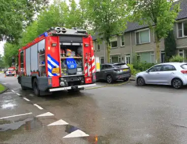 Brand veroorzaakt kortsluiting in meterkast