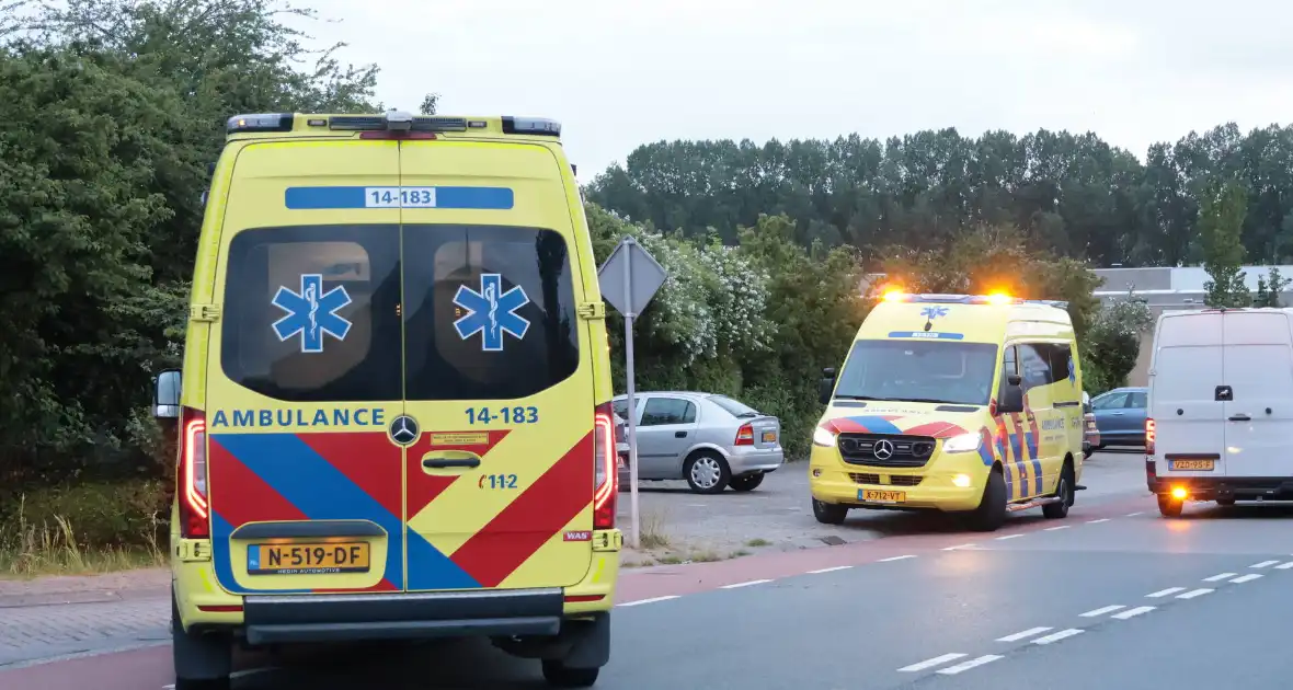 Scootmobiel bestuurder valt hard bij incident - Foto 1