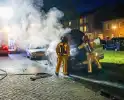 Auto volledig afgebrand door vermoedelijke brandstichting