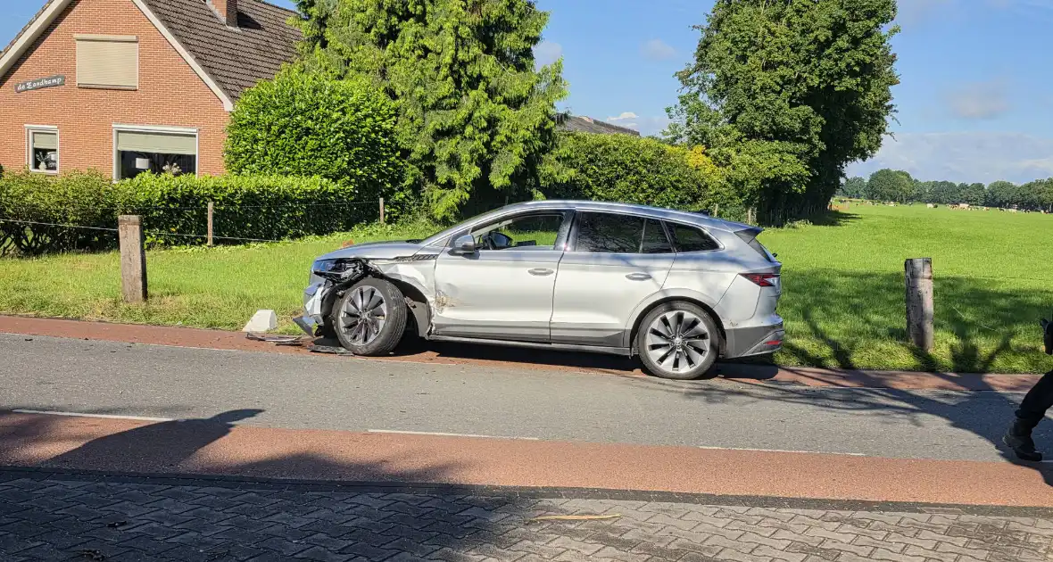 Verlies van voorwiel na ongeval - Foto 1