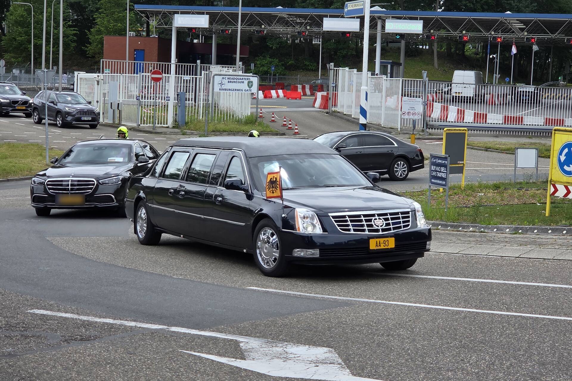 Duitse bondspresident op staatsbezoek in Nederland