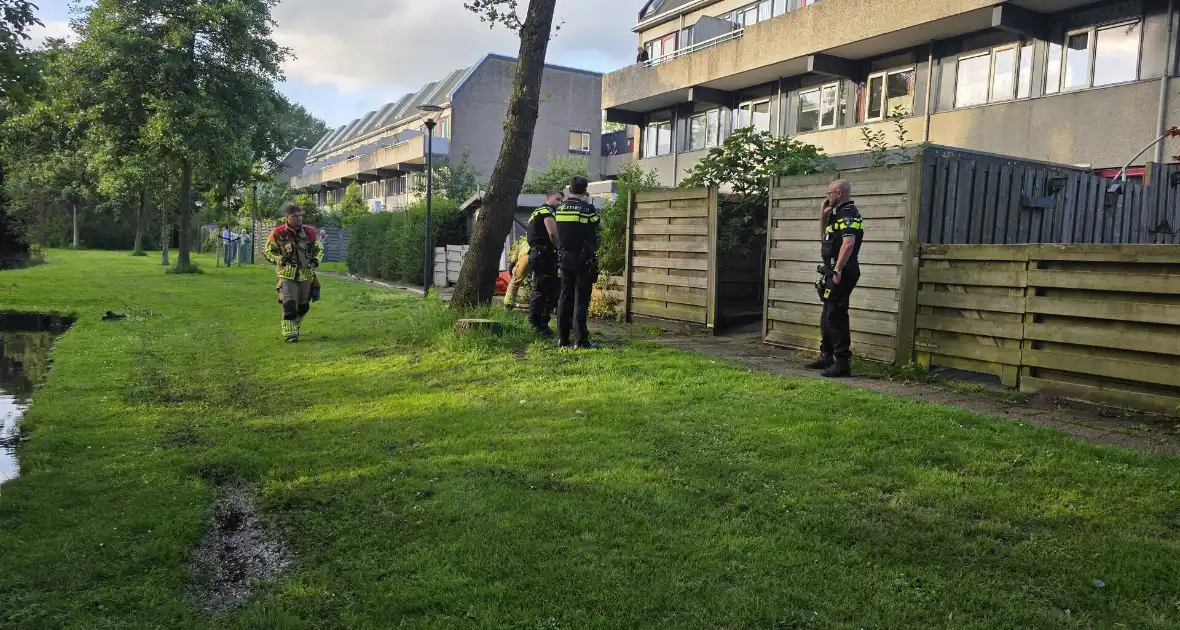 Brand in schuur door defecte vriezer