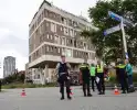 Brand bij Leger des Heils zorgt voor grote inzet