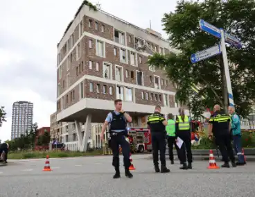 Brand bij Leger des Heils zorgt voor grote inzet