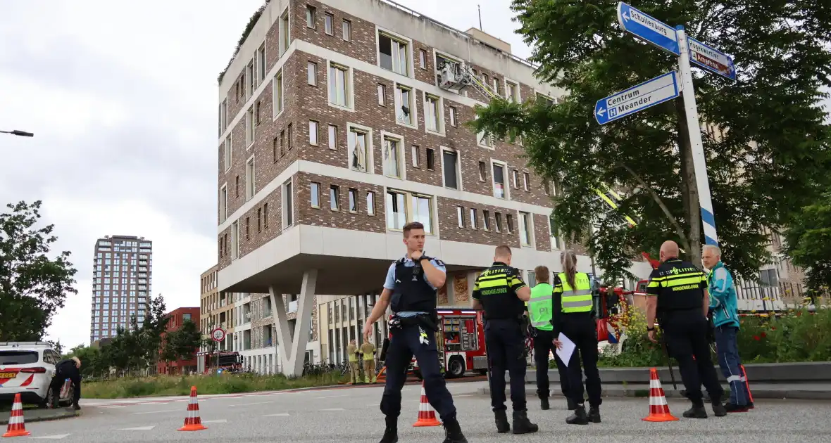 Brand bij Leger des Heils zorgt voor grote inzet - Foto 1
