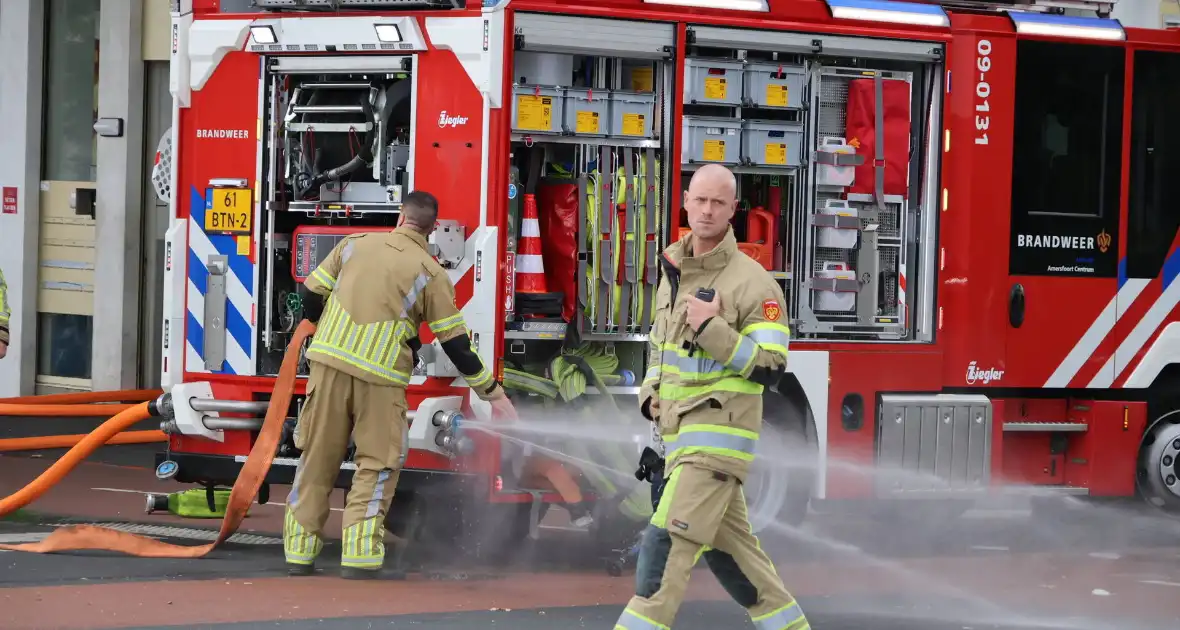 Brand bij Leger des Heils zorgt voor grote inzet - Foto 2