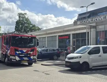 Alarm in winkelcentrum zorgt voor inzet brandweer