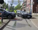 Botsing tussen twee auto's leidt tot verkeershinder