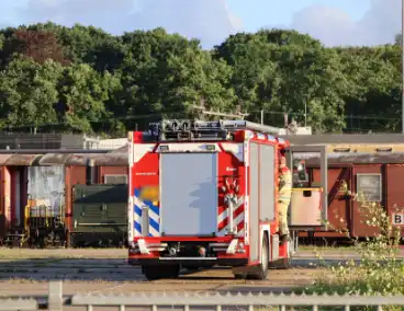 Brandweer onderzoekt rookontwikkeling op spoor