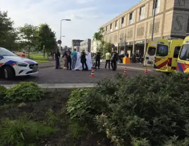Schietpartij leidt tot reanimatie op straat