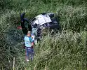 Zwaar ongeval met bestuurder die uit bocht vloog
