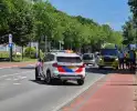 Fietser gecontroleerd na aanrijding met auto op kruising
