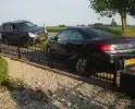 Opnieuw auto tegen hekwerk van tuin