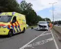 Auto's beschadigd bij aanrijding, geen gewonden