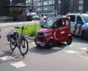 Ongeval tussen brommobiel en fietser