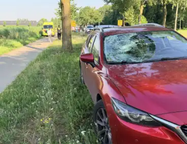 Fietster raakt ernstig gewond bij aanrijding met auto