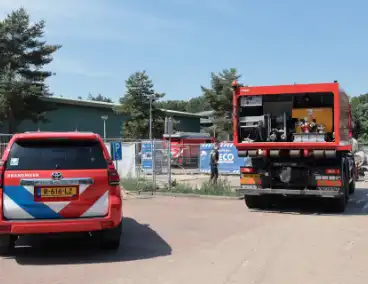 Brand bij sportschool vergt middelbrand-inzet