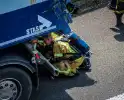 Oververhitte vrachtwagen leidt tot verkeershinder
