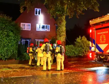 Blikseminslag veroorzaakt woningbrand