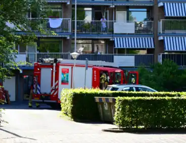 Woningbrand in leegstaand appartement