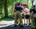Brandweer houdt verdachte aan na brandstichting
