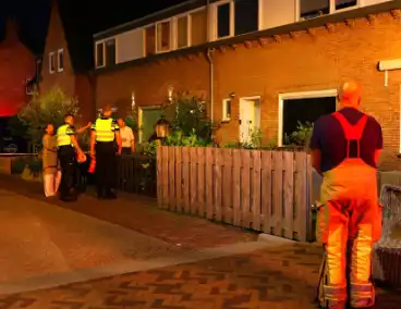 Brandweer ingezet na explosie bij woning