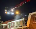 Brand in sloopwoningen onder controle