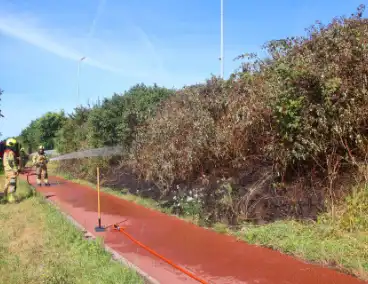 Brand verwoest bosschages
