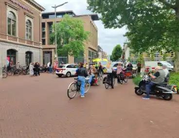 Politie zoekt vluchtende fietser na aanrijding