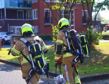 Brandlucht leidt tot grote brandweeractie