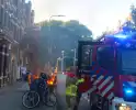 Brandstichting in puincontainer zorgt voor rookontwikkeling