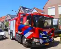 Brandweer controleert meterkast na kortsluiting