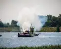 Jachtboot in vlammen op gegaan