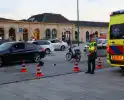 Bromfietser in botsing met personenauto