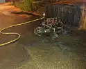Brand in elektrische scooters mogelijk veroorzaakt door brandstichting
