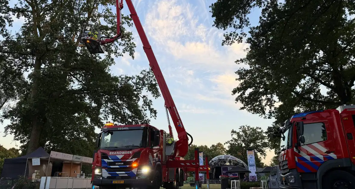Brandweer verwijdert gevaarlijke tak - Foto 4
