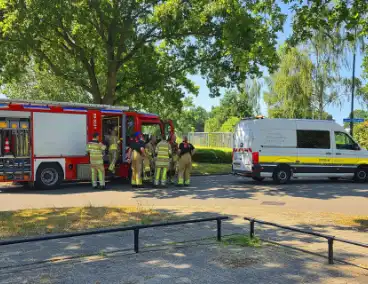 Lekkage bij gasdrukregelstation van netbeheerder